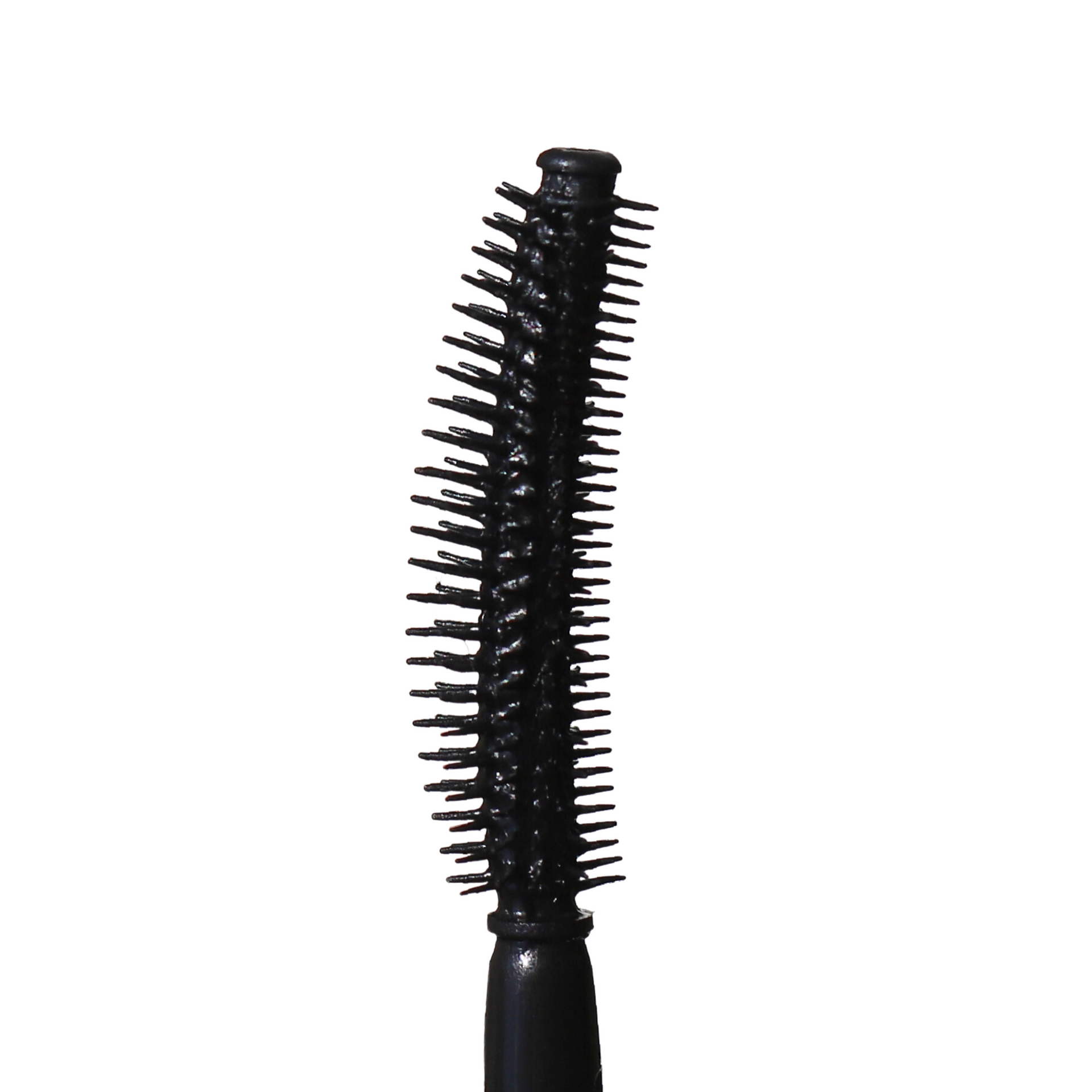 Curved applicator wand for Totally Tubular Tubing Mascara, designed to enhance lash volume and length.