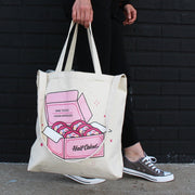 Donut Shop Canvas Tote - Half Caked