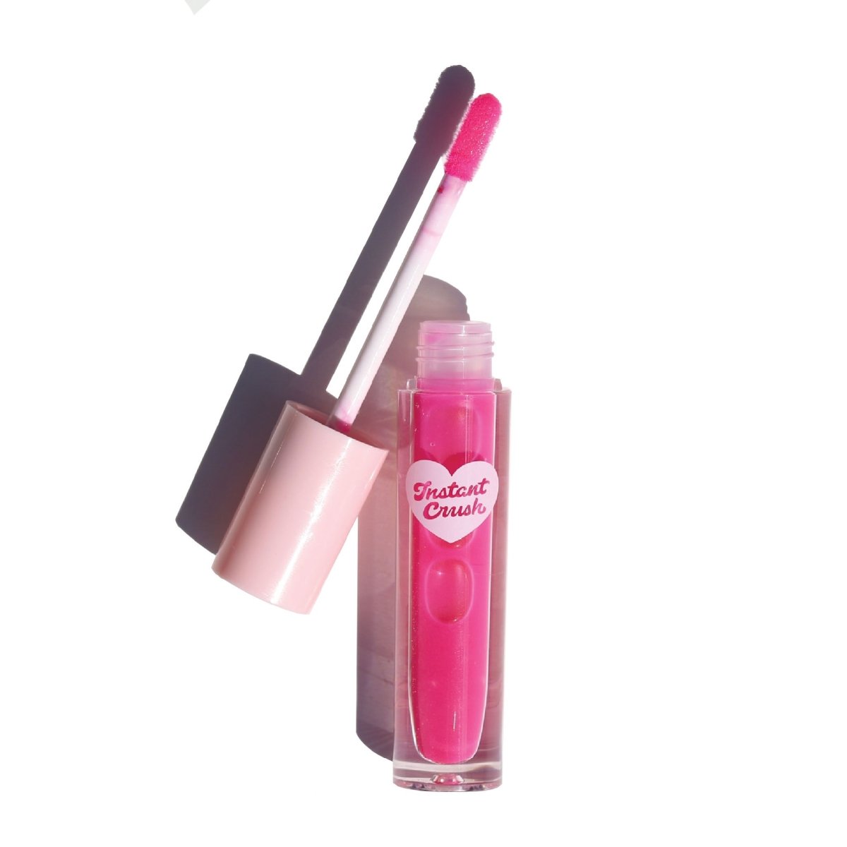 Baby pink lip gloss tint in a sheer tube - Instant Crush - Dirty Pop - Half Caked