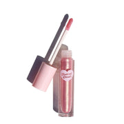 Pink shimmer lip gloss with gold reflects - Rich Rich - Instant Crush - Half Caked