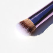 purple eyeshadow brushes for blending, shading, contouring - eye brush set - half caked makeup