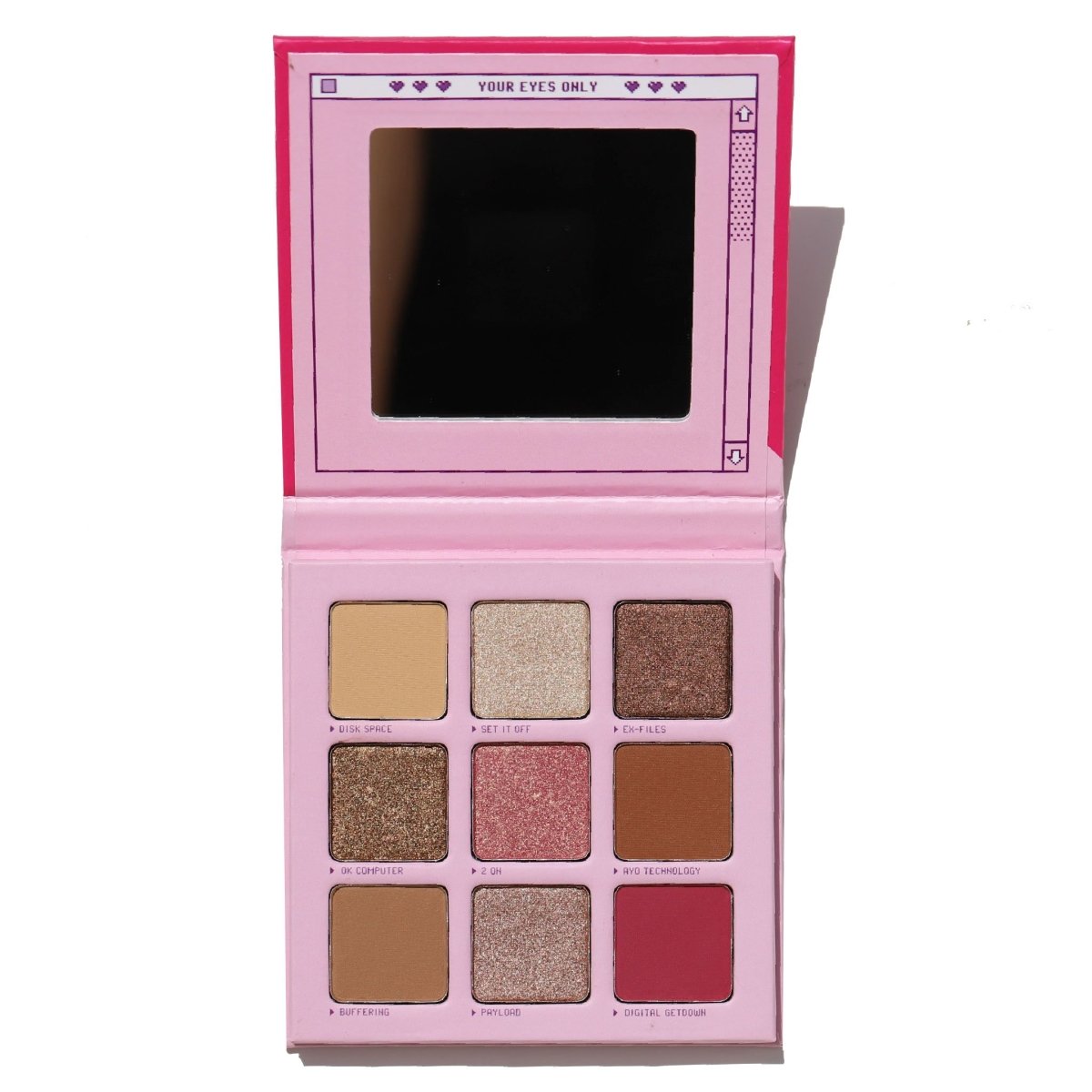Your Eyes Only Eyeshadow Palette - half caked makeup